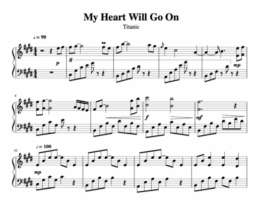 Titanic- My heart will go on